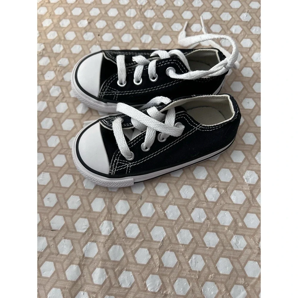 Converse Chuck Taylor Black All‎ Star Toddler Shoes 7J235 US Size 6